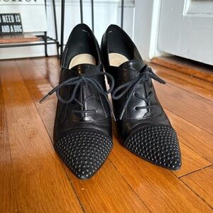 Nine West Black Studded Booties